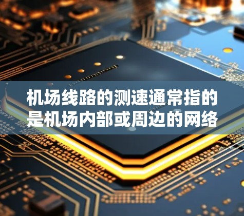机场线路的测速通常指的是机场内部或周边的网络速度测试,通常用Wi-Fi测试仪或类似的设备来测量网络的带宽和速度。机场的网络测试可能用于以下用途