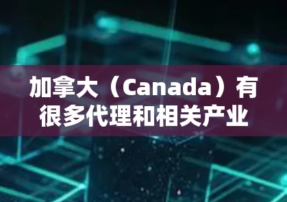 加拿大(Canada)有很多代理和相关产业,这些产业在全球范围内都有广泛的应用和市场。以下是一些主要的加拿大代理线路及其相关领域