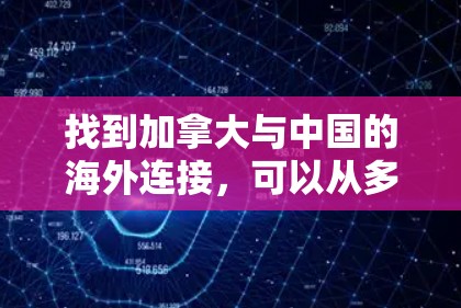 找到加拿大与中国的海外连接,可以从多个渠道进行搜索和信息收集。以下是详细的步骤和资源建议