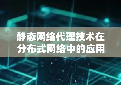 静态网络代理技术在分布式网络中的应用与发展