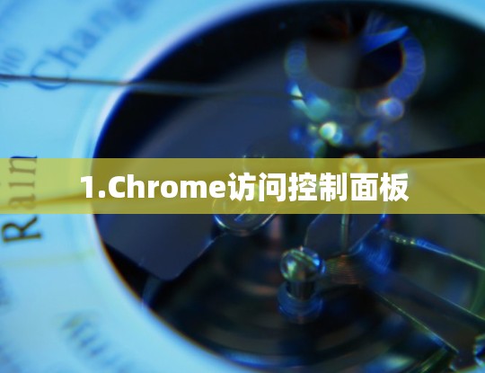 1.Chrome访问控制面板