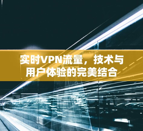 实时VPN流量，技术与用户体验的完美结合